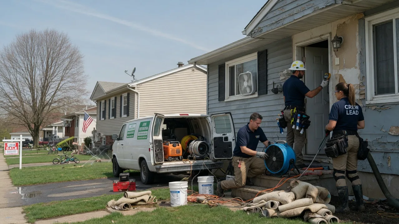 Flood Cleanup in Salesville, OH near me
