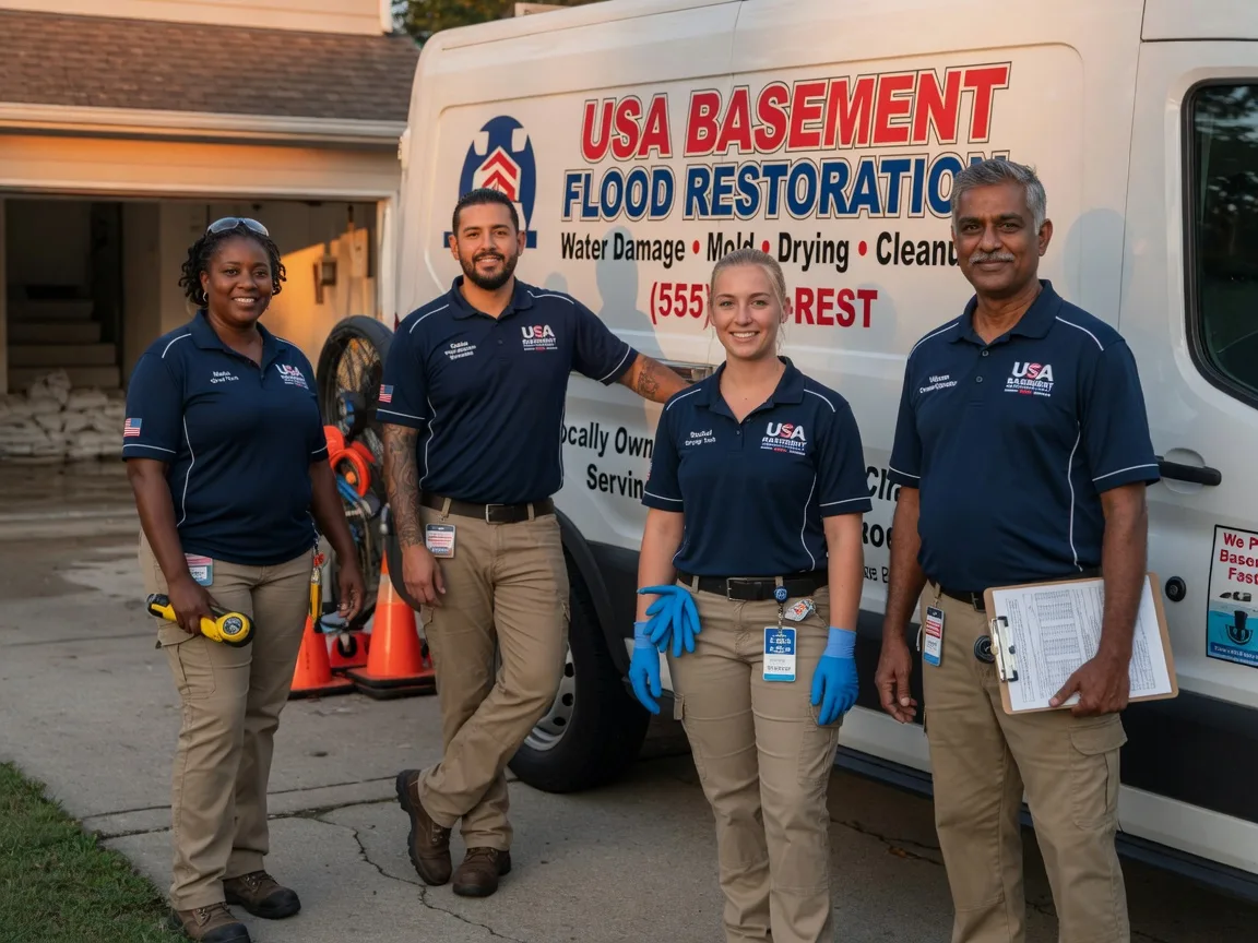 Basement Flood Cleanup company in Salesville, OH