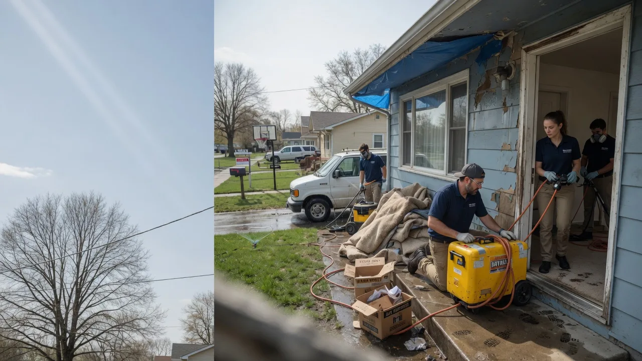 Basement Flood Cleanup in Salesville, OH near me